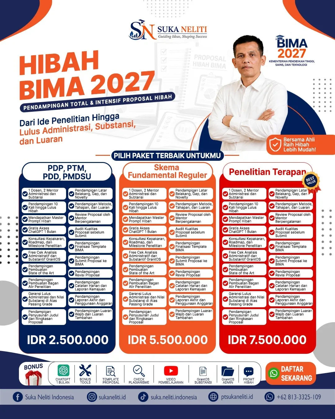 Gabung dan Buktikan Sampai Proposal didanai