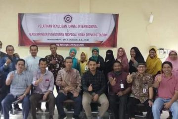 LPPM Gelar Pendampingan dan Pelatihan Penulisan Proposal dan Penulisan Jurnal Internasional