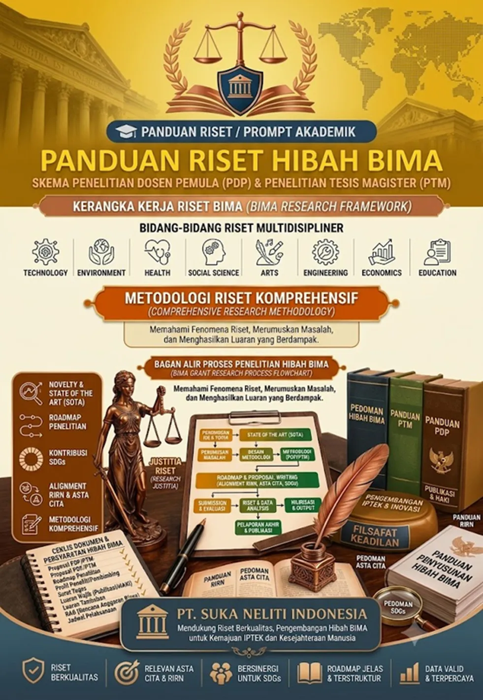 SNRA Platinum Private — Pendampingan Total Intensif Penelitian Disertasi Doktor PDD